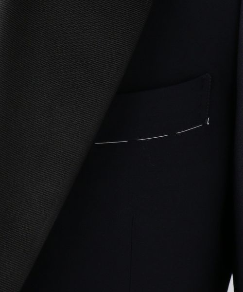 <UNITED ARROWS> ネイビーピークドラペル 1B タキシード