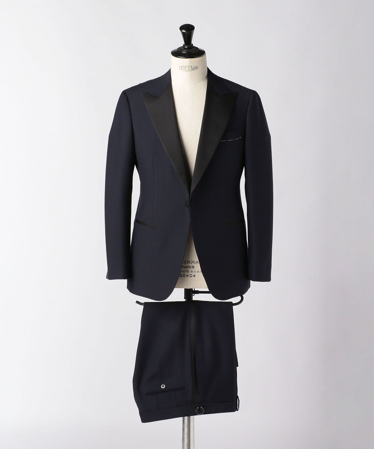 <UNITED ARROWS> ネイビーピークドラペル 1B タキシード