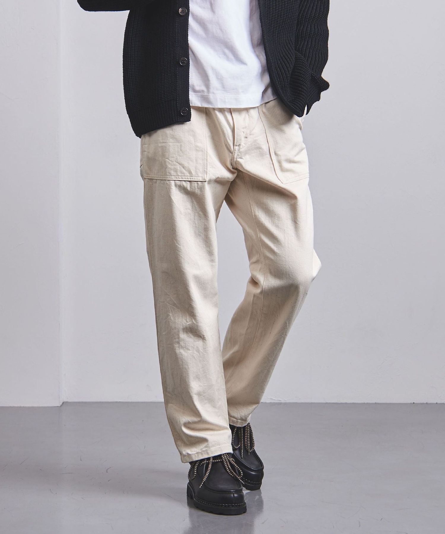 <UNITED ARROWS> デニム ワイド パンツ