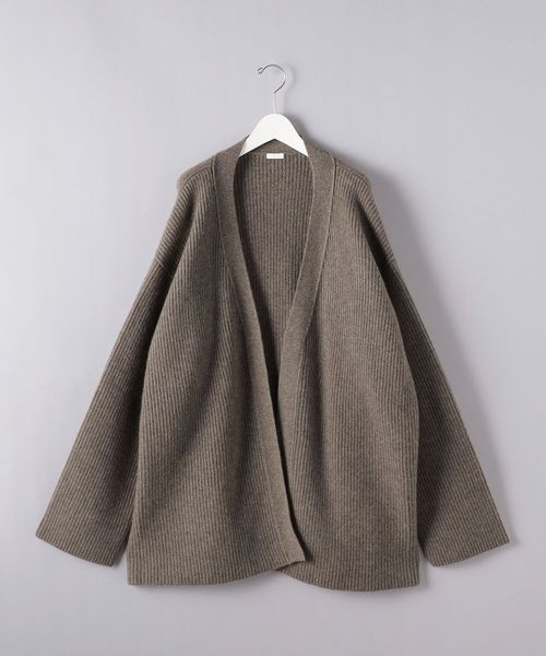 SEEALL\u003e No button cardigan