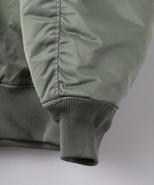 HYKE> TYPE MA-1 JACKET/MA-1 ジャケット
