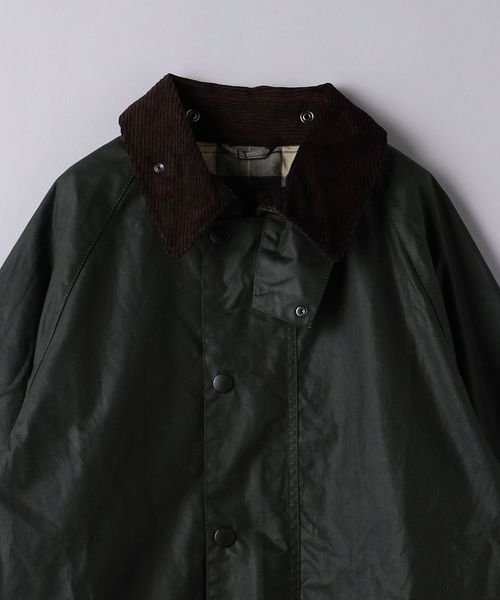 Barbour＞ OS WAX BURGHLEY/オーバーサイズ バーレー ワックス