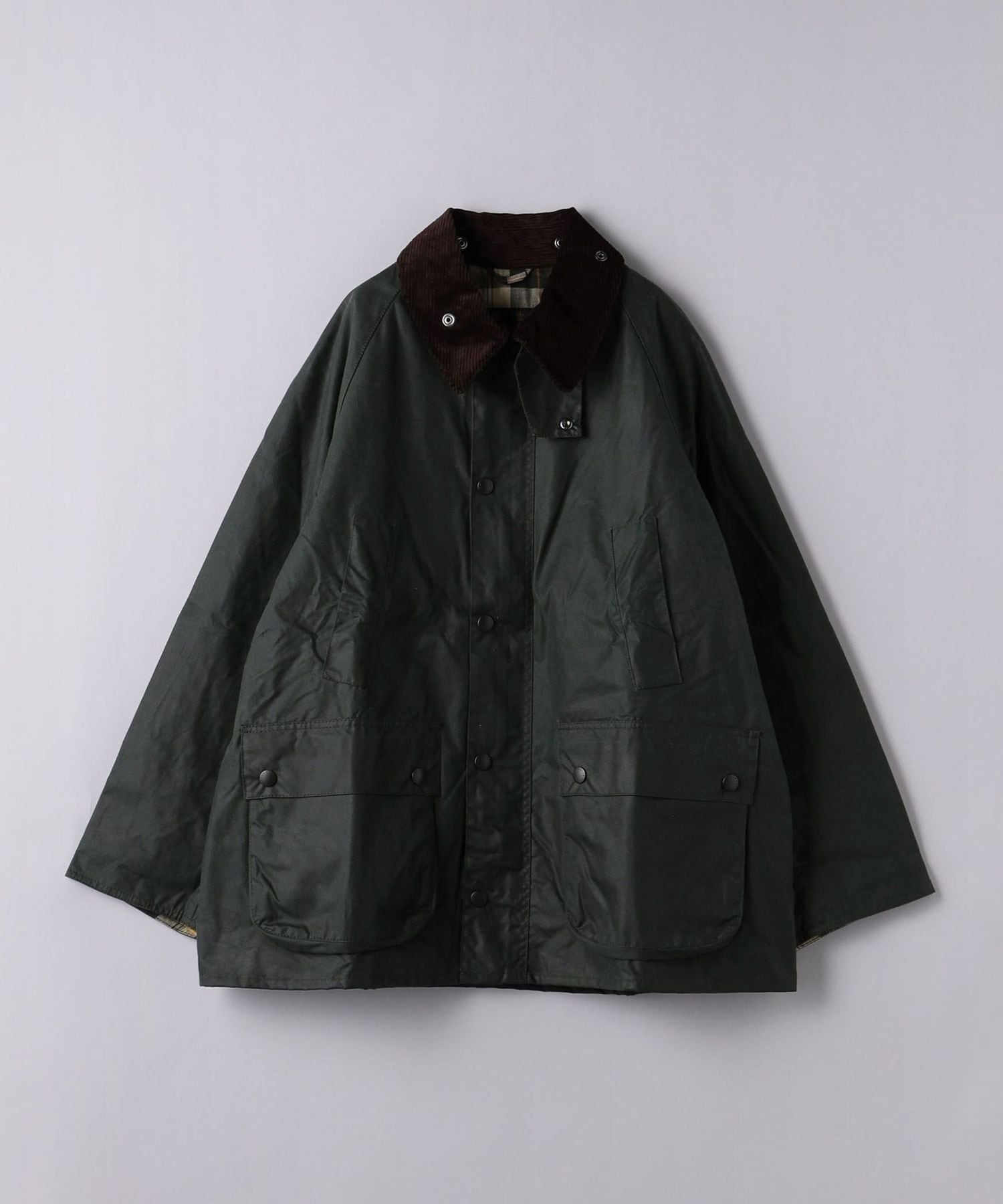 Barbour ユナイテッドアローズ別注ロングコート サイズ40 オリーブ Barbour ユナイテッドアローズ別注ロングコート サイズ40 オリーブ