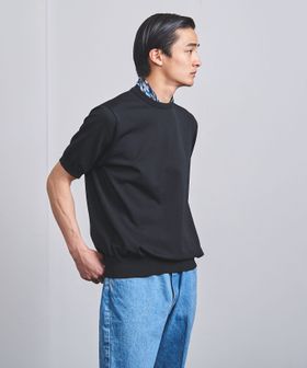 SLOANE グレー ショートスリーブニット SLOANE（スローン）の「＜SLOANE＞ クルーネック ショート