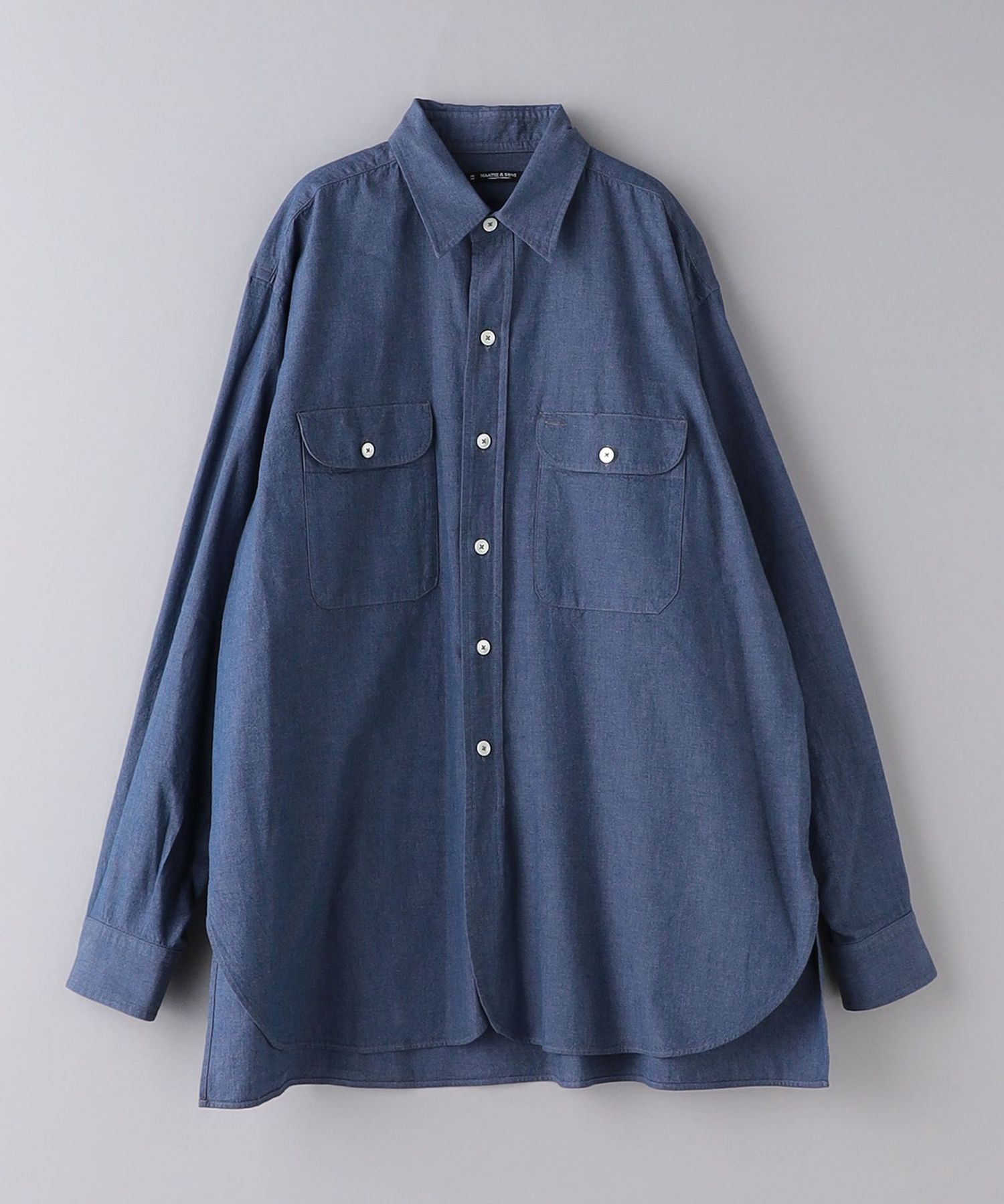 新品】MAATEE&SONS WORK SHIRTS アマ撚り シャンブレー