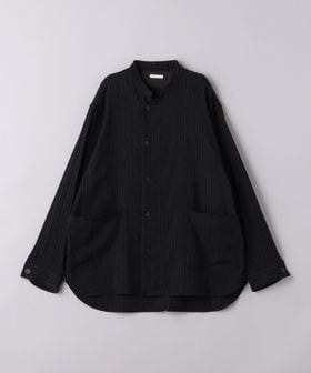 ULTERIOR/＜ULTERIOR＞ WASHED TWILL WORK SHIRT JACKET/ストライプ ワークシャツ ジャケット/シャツ / ブラウス