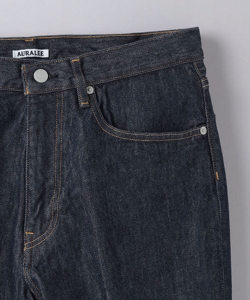 AURALEE＞ HARD TWIST DENIM 5P PANTS/ハードツイスト デニム 5