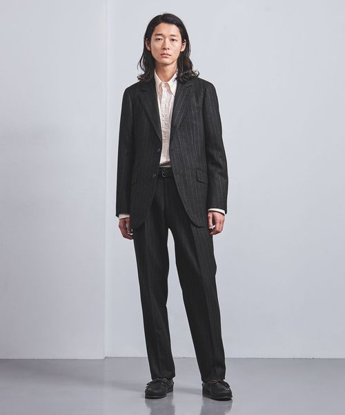 District＞ フィッシュマウス 3ボタン ジャケット 