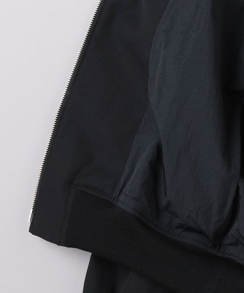 ATON＞HEAVY TWISTED NYLON FLIGHT JAKCET/ナイロン フライトジャケット