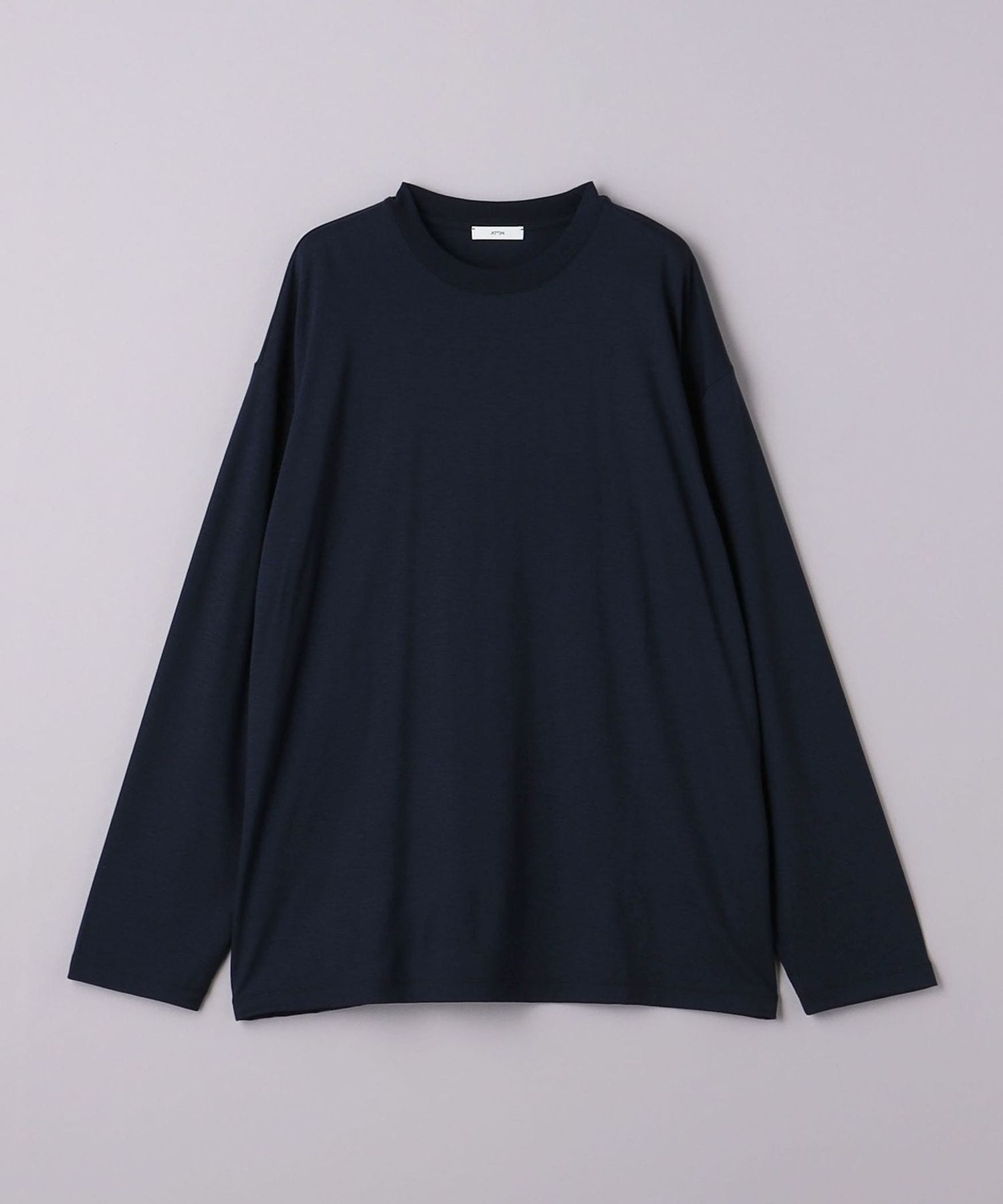 tシャツ ATON / オーバーサイズ ロングスリーブ Tシャツ レディース ATON tシャツ / オーバーサイズ ロングスリーブ Tシャツ