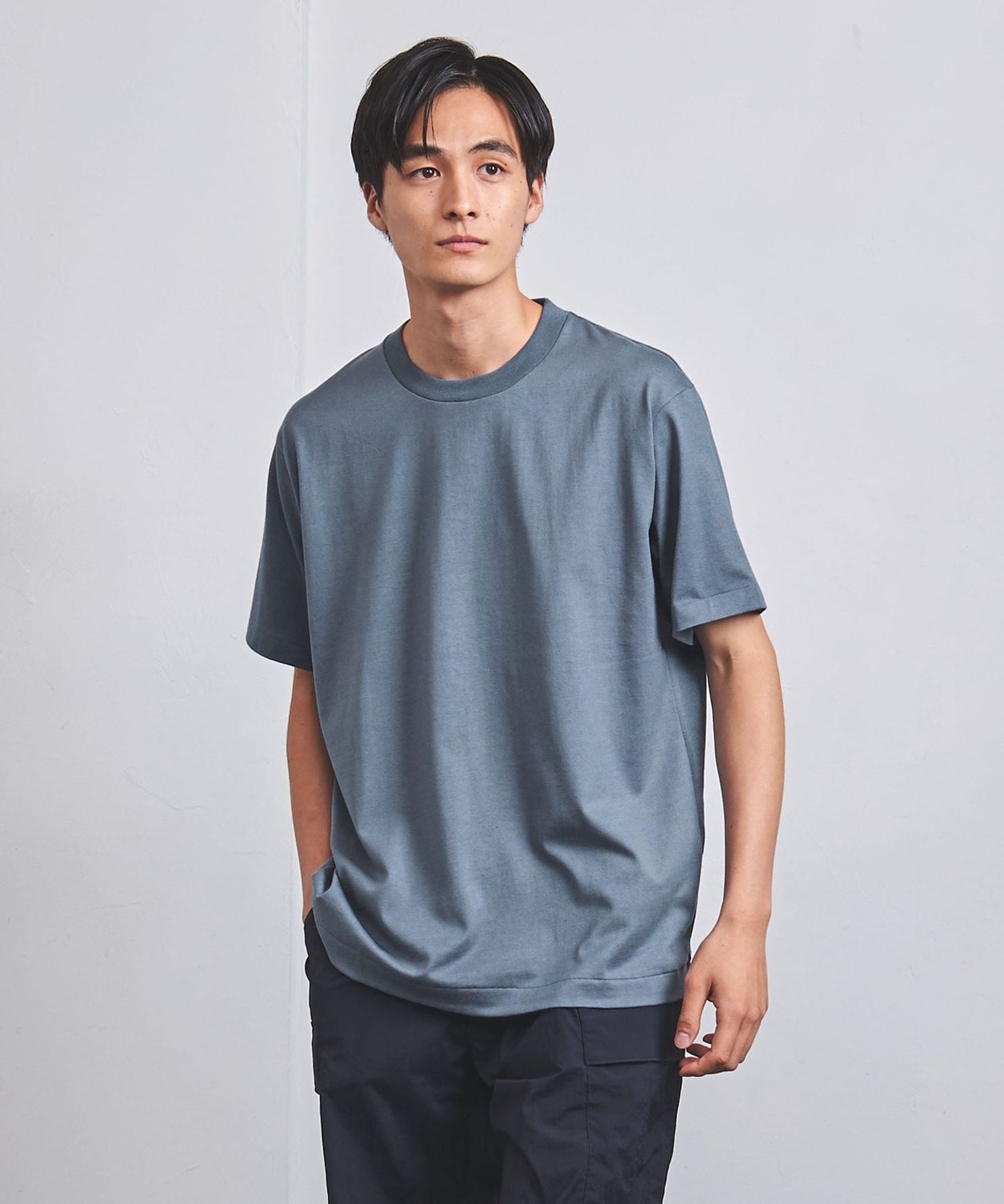 SARROWS/サローズ オーガニックコットン クルーネック Tシャツ