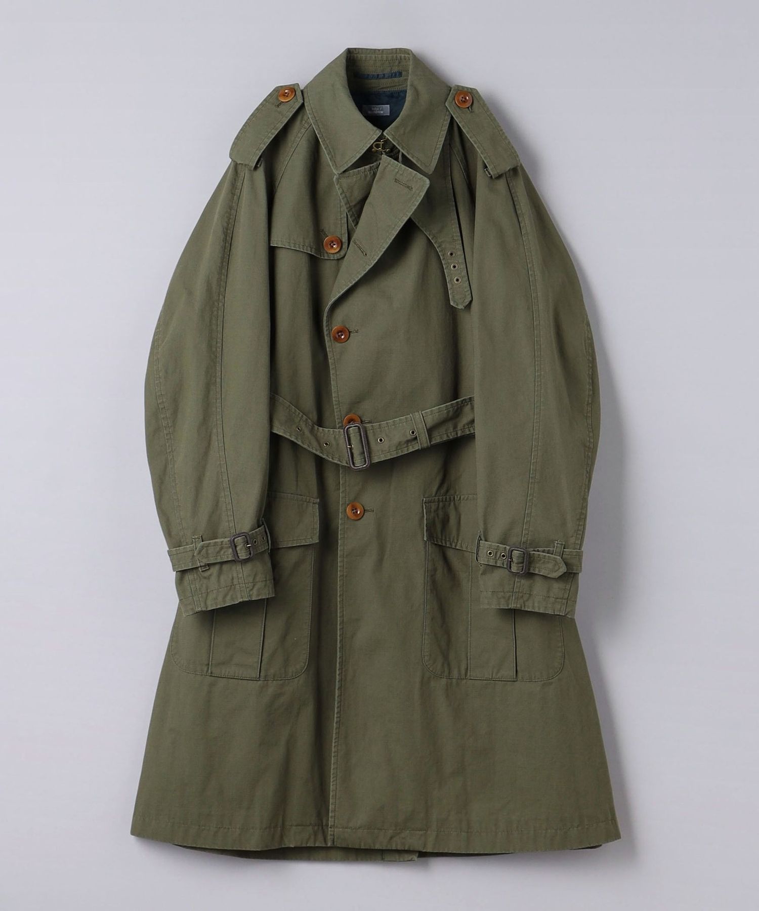 kolor 21ss ショートトレンチコート