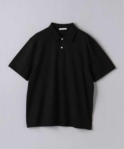 UNITED ARROWS ジャンベルカ ポロシャツ　ブラック　サイズL ミラノ ポロシャツ