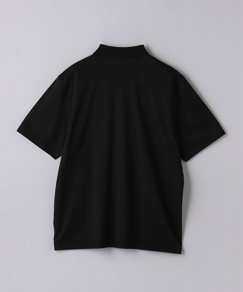 UNITED ARROWS ジャンベルカ ポロシャツ　ブラック　サイズL ジャンベルカ ポロシャツ