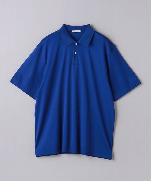 UNITED ARROWS ジャンベルカ ポロシャツ　ブラック　サイズL ミラノ ポロシャツ