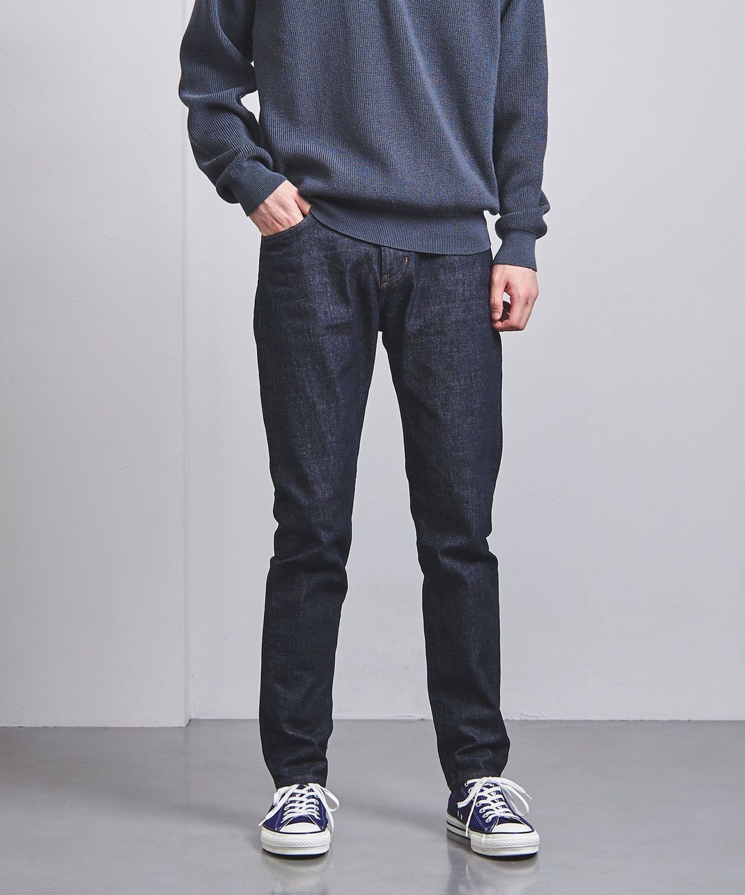 オーセンティック ユーロテーパード5ポケット デニムパンツ 