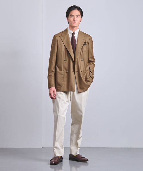 UNITED ARROWS ブラウン ダブルブレストスーツ 48 1100024F1136_m1_a017.jpg