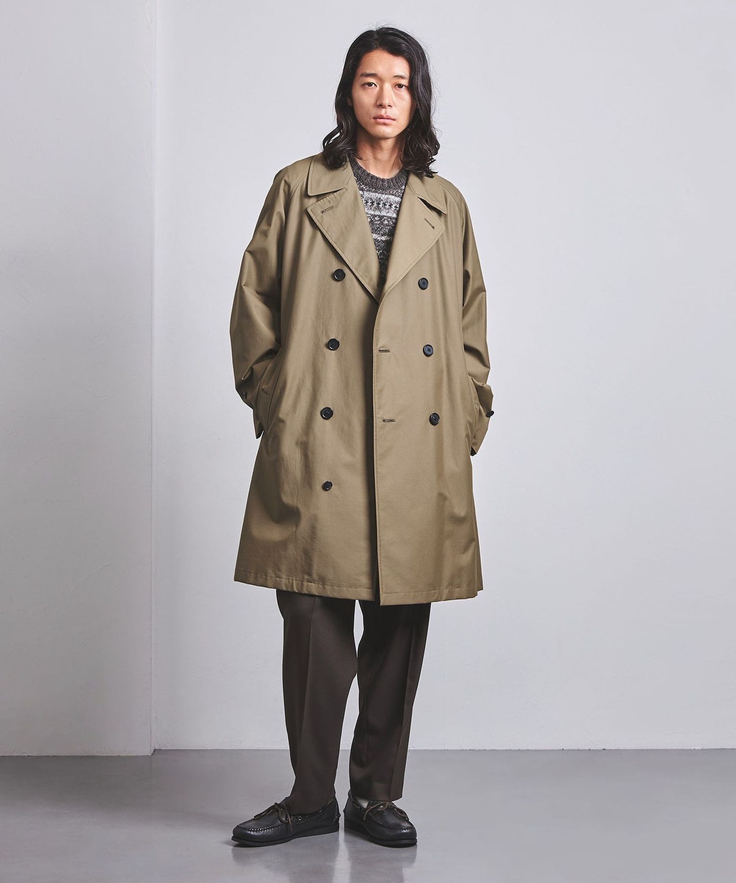 ◆ビームス購入【48】PALTO◆美品！ベルテッド・コート/イタリア製◆ セール】パデットタフタ ベルテッドコート(505058774) | Ballsey