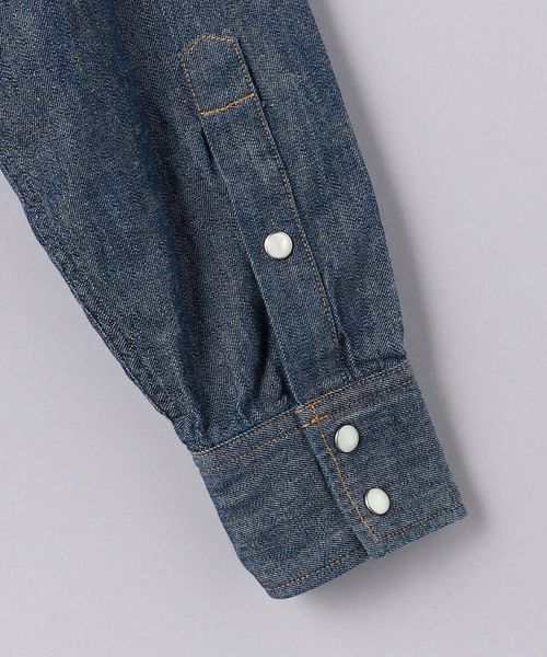 HERILL＞ DENIM WESTERN SHIRT/ウエスタン デニムシャツ