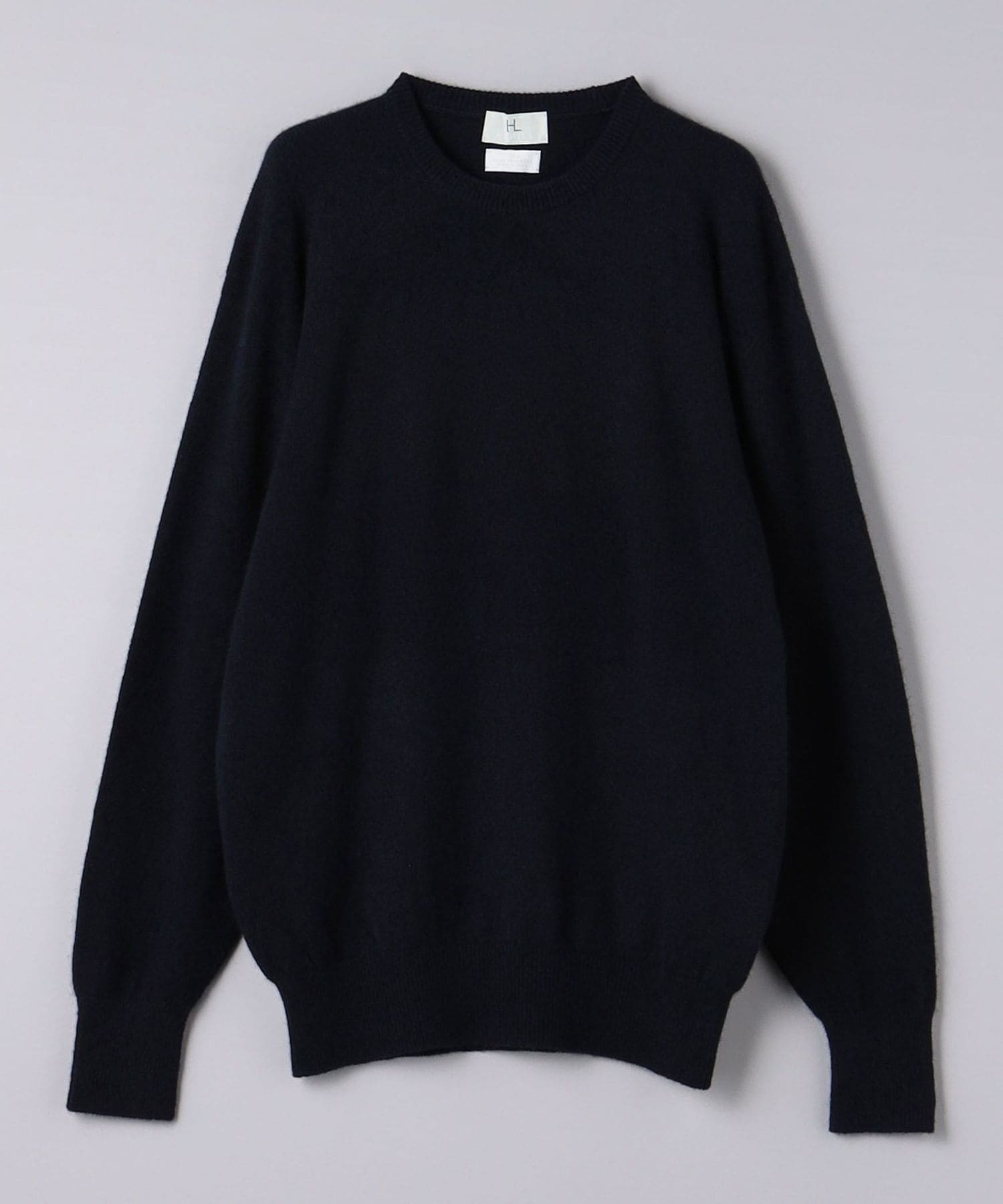 新品タグ付 【ヘリル】ホールガーメントプルオーバー クルーネック