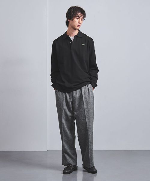 別注】＜LACOSTE＞ ロングスリーブ ピケ スキッパー