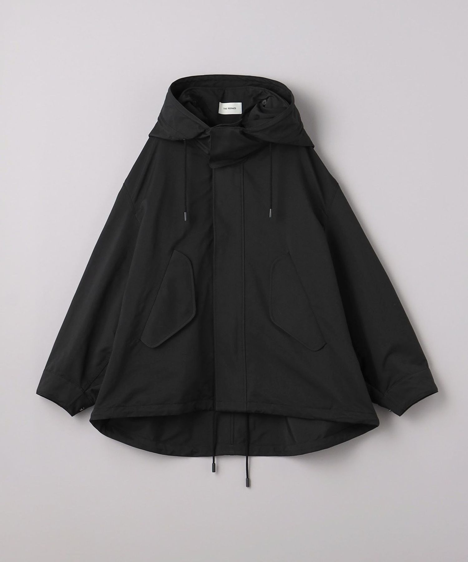 【クリーニング済】★21ss★リラクス★ショートモッズサイズ48 The RERACS 21FW ショートリラックスモッズコート カーキ 36