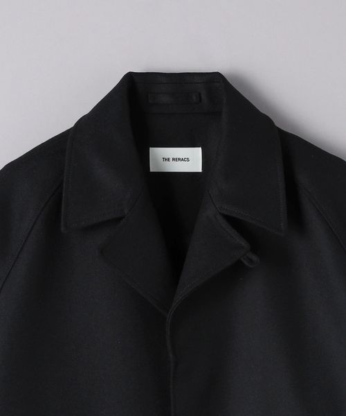 THE RERACS ウール コート　▪️極美品 THE RERACS ザリラクス ウールモッズコート ブラック 38 極美品