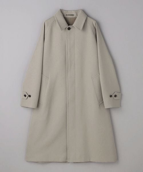 SOVEREIGN バルカラーコート 美品 SOVEREIGN＞ツイル ラグラン バルカラーコート