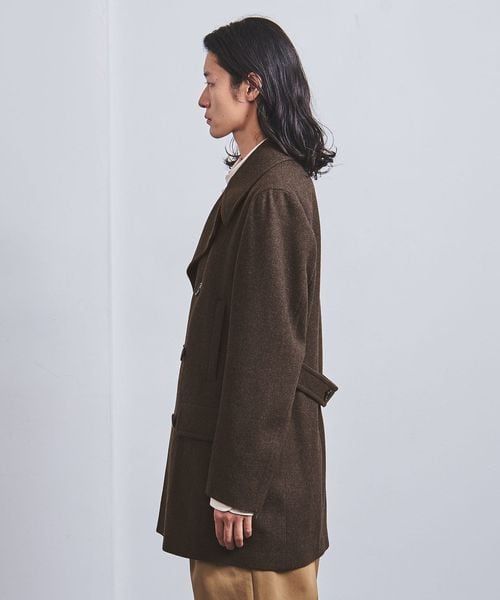 新品】ユナイテッドアローズ厚手ピーコート サイズL/BEAMS/SHIPS