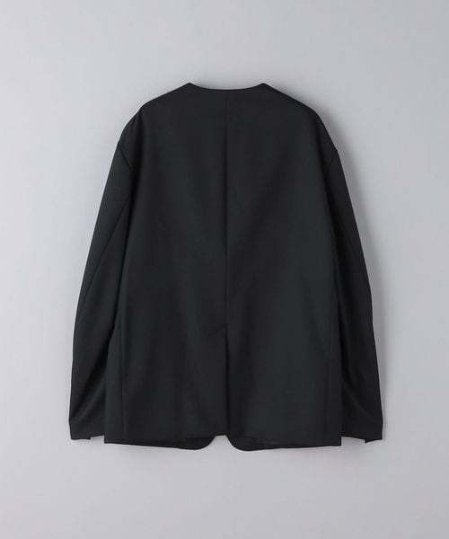 nonnotte＞ Draping No Collar N Jacket/ノーカラー ジャケット