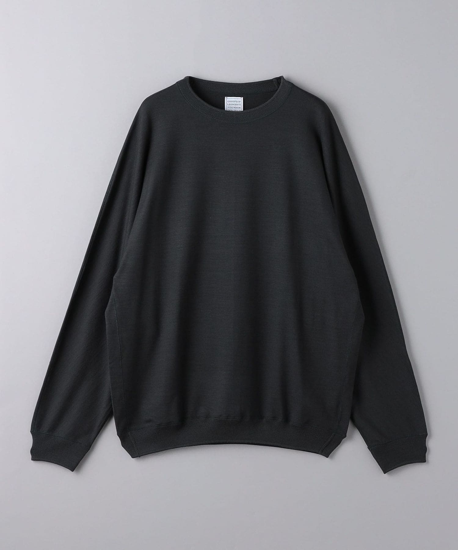 GOOD PEOPLE GOOD STITCHING GOOD PRODUCT＞ クルーネック