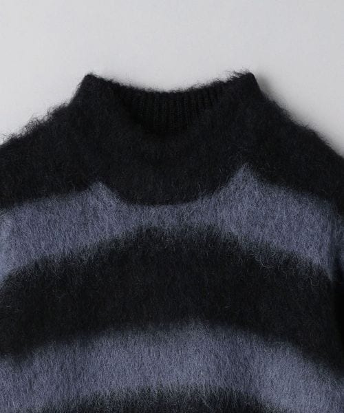 Camoshita UNITED ARROWS モックネック　濃紺 ニット Camoshita UNITED ARROWS モックネック 濃紺 ニット Camoshita