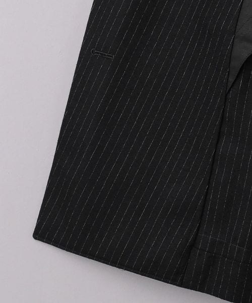 HEUGN＞ Adam CH/STRIPE/チョークストライプ 6ボタン ダブル