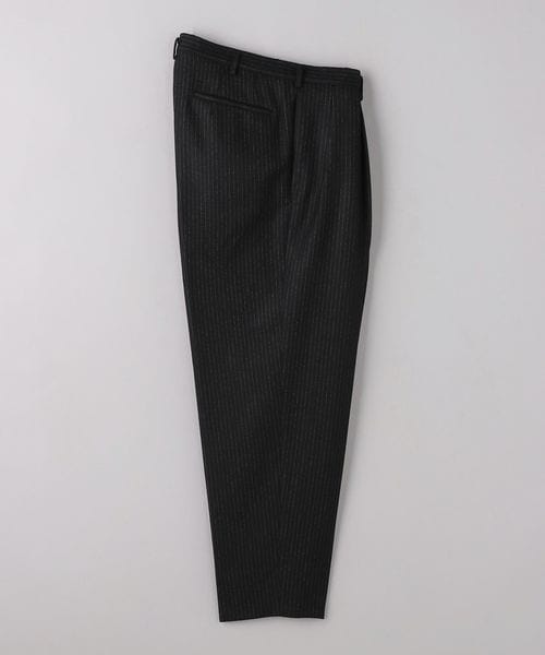HEUGN ユーゲン ノータックウールトラウザース HEUGN＞ GEORGE CHECK STRIPE/ジョージ チョークストライプ