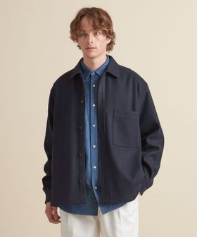 UNITED ARROWS/フリースメルトン オーバーシャツ ーセットアップ対応ー/シャツ / ブラウス