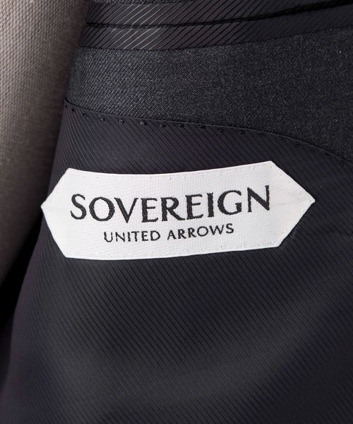 SOVEREIGN＞ サージ シングル3ボタン スーツ