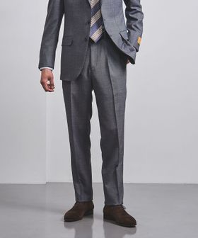 ユナイテッドアローズスリーピーススーツ蝶ネクタイハンカチーフセット