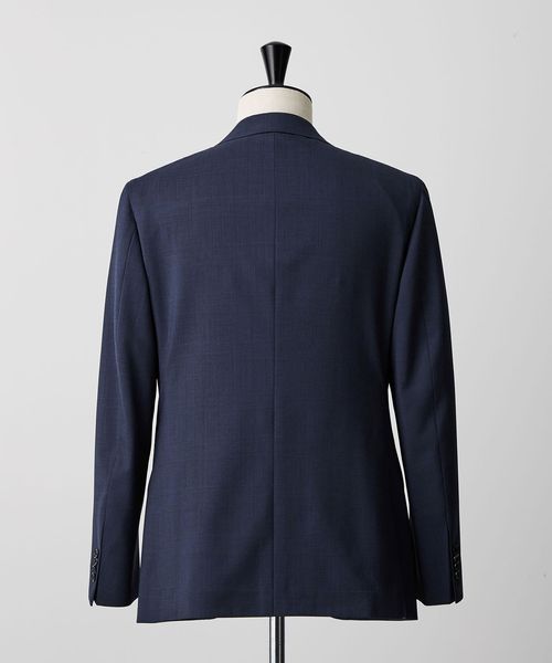 UNITED ARROWS TOKYO グレンプレイド スーツ 44 UNITED ARROWS｜シャークスキン グレンプレイド 3ボタン スーツ
