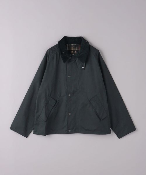＜Barbour＞ TRANSPORT/トランスポート/ショートレングスブルゾン Barbour＞TRANSPORT/トランスポート/リップストップ ナイロン