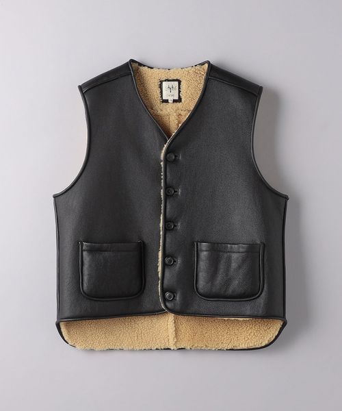 AP STUDIO SCENTOF Down boa vest ボアベスト SCENTOF × AP STUDIO Reversible down boa vest Brown | eBay