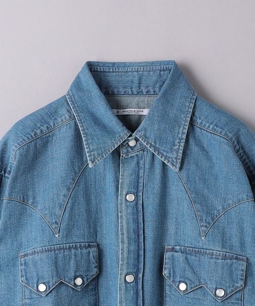 maatee&sons kakinoha 別注 チグハグ ウエスタンシャツ MAATEE&SONS＞ チグハグ WESTERN/ウエスタンシャツ