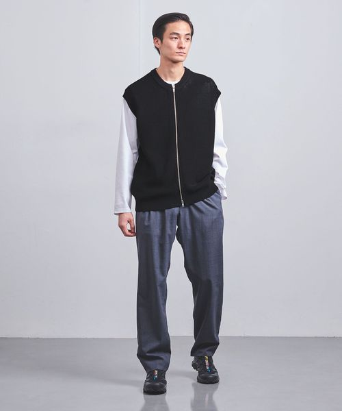UNITED ARROWS ハイツイスト アゼ ジップアップ ベスト ハイツイスト アゼ ジップアップ ベスト