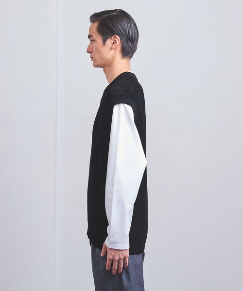 UNITED ARROWS ハイツイスト アゼ ジップアップ ベスト ハイツイスト アゼ ジップアップ ベスト