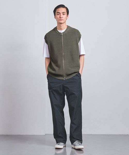 UNITED ARROWS ハイツイスト アゼ ジップアップ ベスト ハイツイスト アゼ ジップアップ ベスト