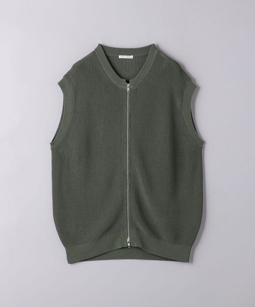 UNITED ARROWS ハイツイスト アゼ ジップアップ ベスト ハイツイスト アゼ ジップアップ ベスト