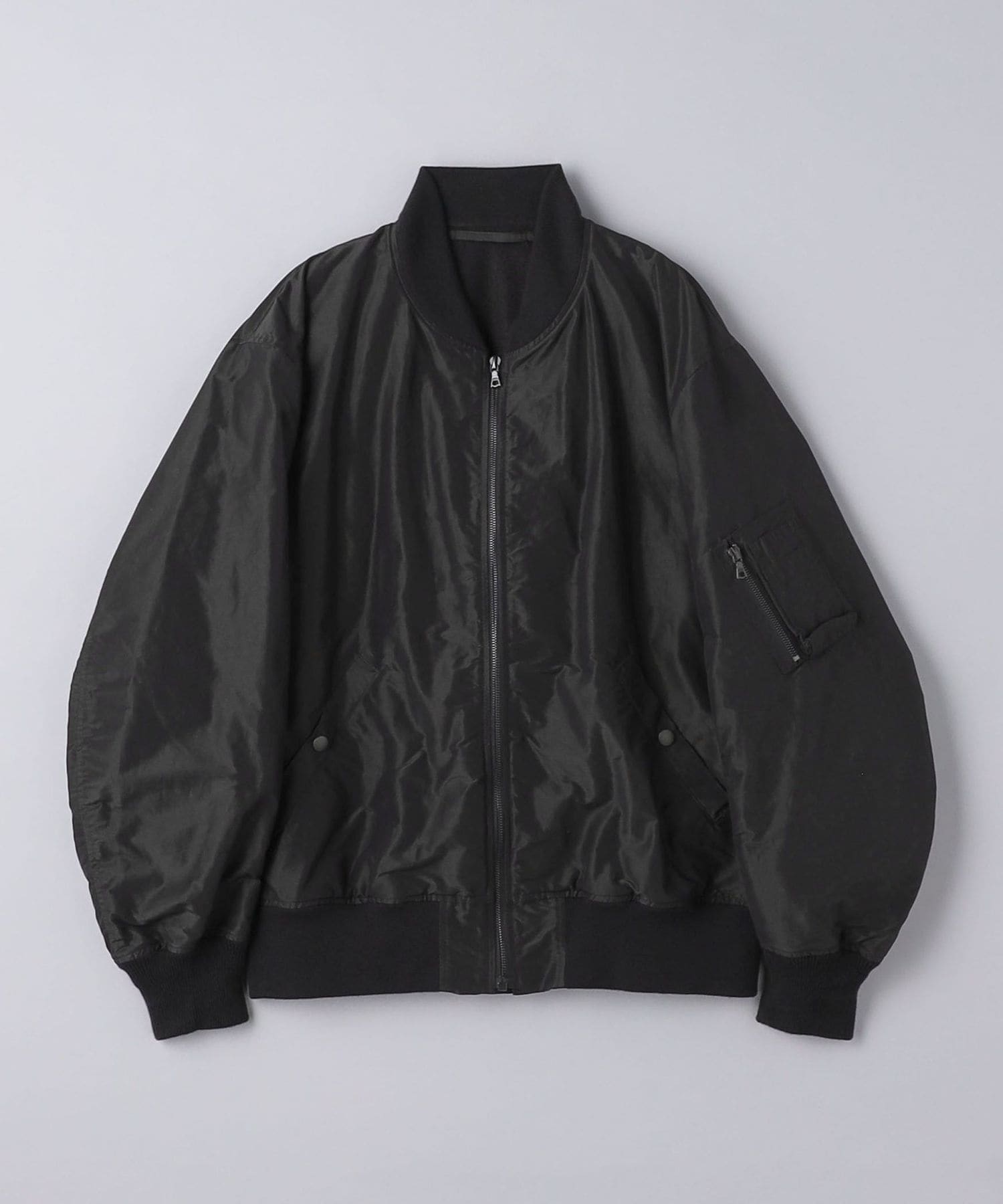 COMOLI＞ コットンシルク MA―1