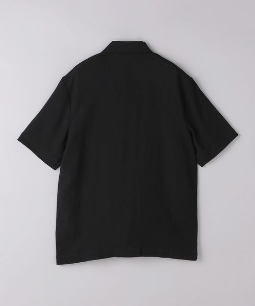 Sefr SS21 Black Suneham Shirt 黒シャツ(襟あり) Sefr Suneham Shirt - Black Print | Garmentory