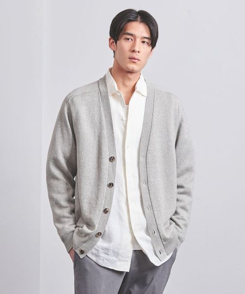UNITED ARROWS THISISASWEATER カーディガン　サイズ4 サドルショルダー カーディガン