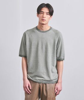 ボーダー ニット Tシャツ
