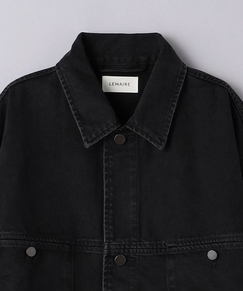 LEMAIRE(ルメール) 24SS 4 BLACKデニムジャケット LEMAIRE(ルメール) 24SS 4 BLACKデニムジャケット - メルカリ